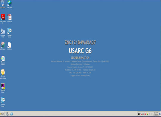 Virtual Server desktop image